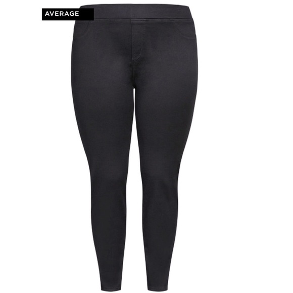 Nwt AVENUE Butter Denim Pull-On Skinny Jean Black Avg (P01) - Picture 2 of 5